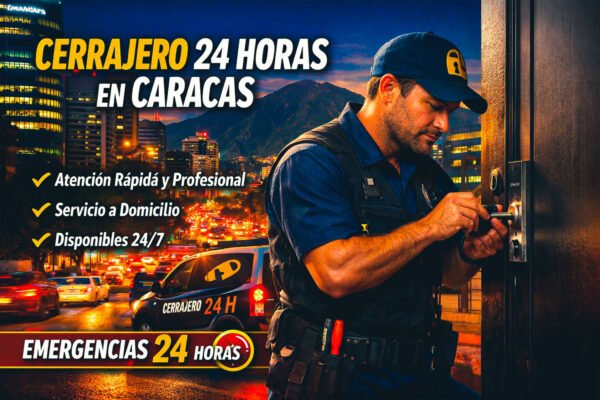 Cerrajero 24 Horas en Caracas: Servicio Rápido, Seguro y Profesional