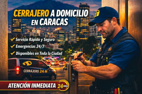 Cerrajero a Domicilio en Caracas: Servicio Rápido, Seguro y Profesional